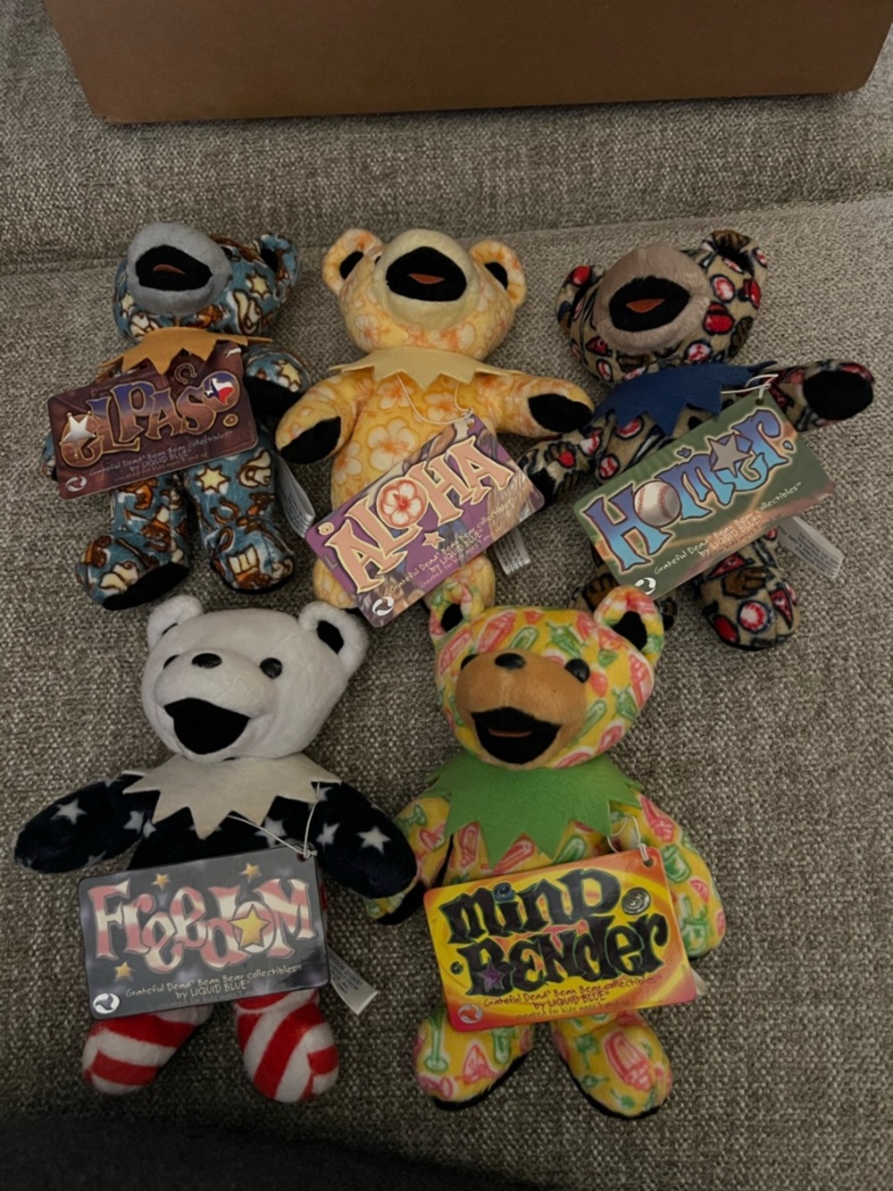 Grateful Dead Edition 8 Bean Bears